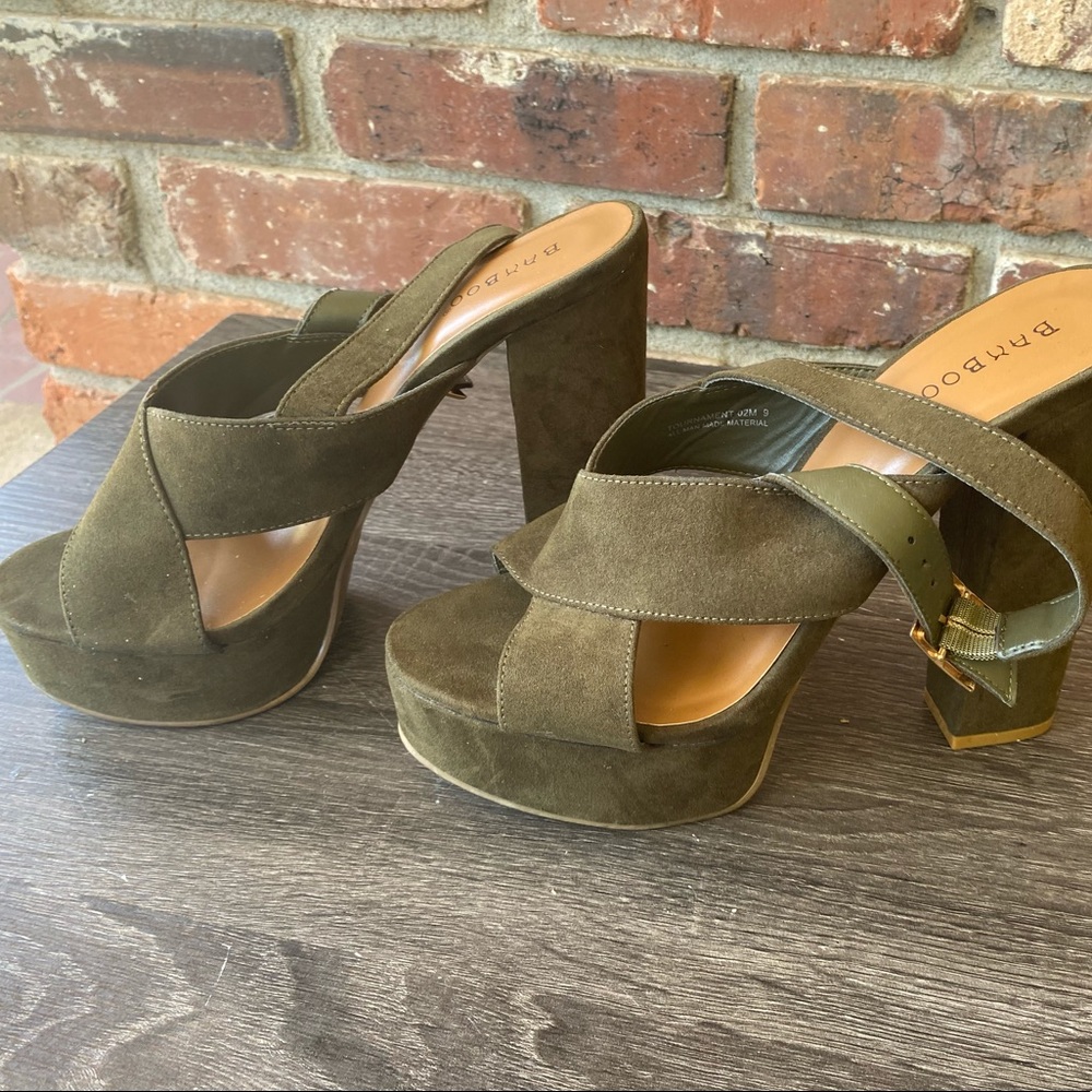 👠 BAMBOO BRAND WOMENS HEEL👠 SZ 9 - Picture 3 of 7